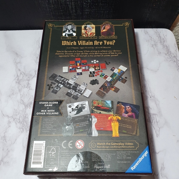 Disney Villainous Perfectly Wretched Strategy Board Game - New - Picture 5 of 5